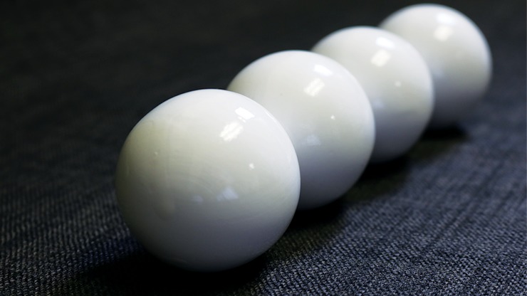 Wooden Billiard Balls, 2 inch White by Classic Collections - Image 3