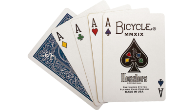 Hesslers Rider Back, Blue Playing Cards - Image 3