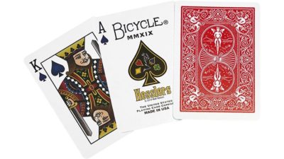 Hesslers Rider Back, Red Playing Cards - Image 4