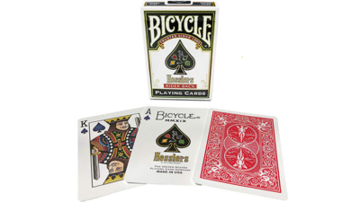 Hesslers Rider Back, Red Playing Cards