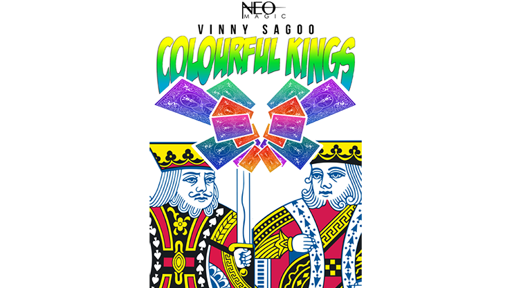 Colorful Kings, Gimmick and Online Instructions by Vinny Sagoo