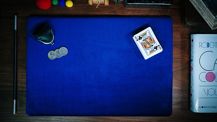 Suede Leather Large Pad, Blue by TCC