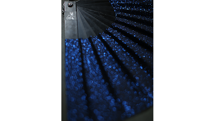 Appearing SnowStorming Fan V2, Dark Blue by Victor Voitko (Gimmick and Online Instructions) - Image 2