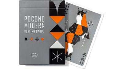 Retro Deck, Gray Playing Cards - Image 3