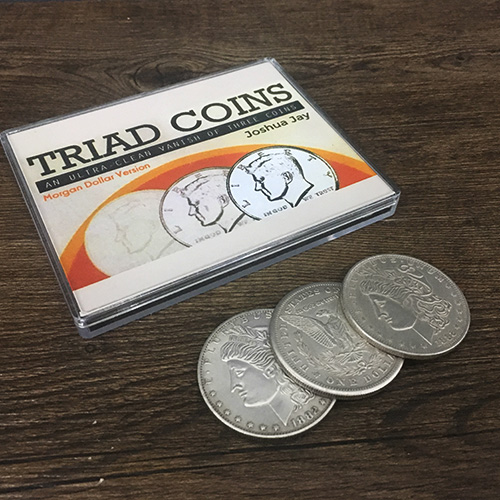 Triad Coins, US Morgan Dollar and Online Video Instructions