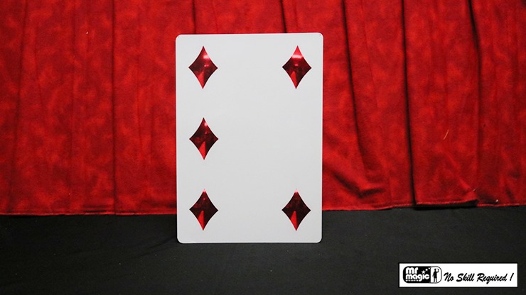 Pip Card Magnetic, Jumbo by Mr. Magic