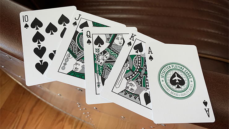 Premier Edition in Jetsetter Green by Jetsetter Playing Cards - Image 4