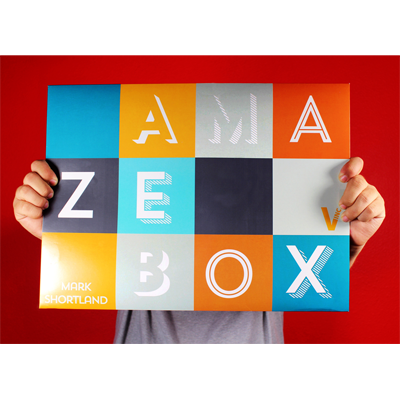 AmazeBox, Gimmicks and Online Instructions by Mark Shortland and Vanishing Inc