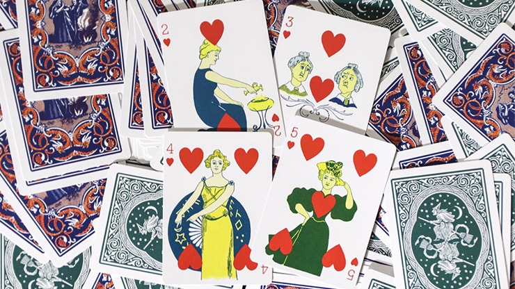 Limited Edition Ye Witches' Fortune Cards, 2 Way Back Green Box - Image 3