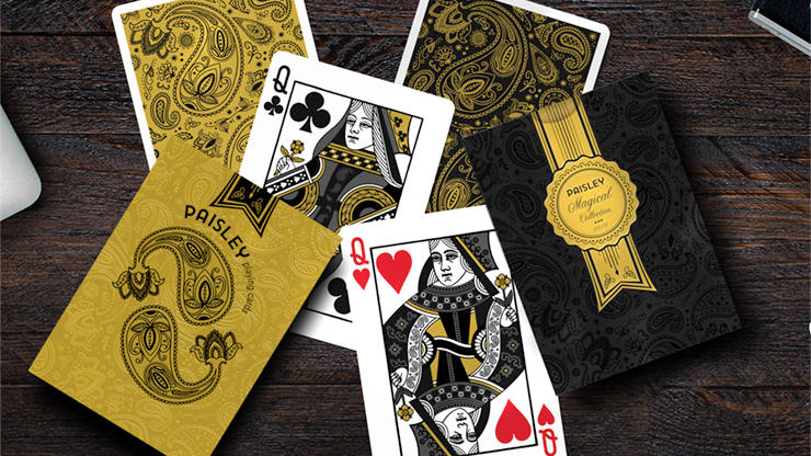 Paisley Magical Gold Playing Cards by Dutch Card House Company - Image 5