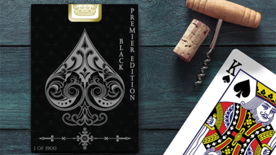 Vintage Label Playing Cards, Gold Gilded Black Edition by Craig Maidment - Image 2