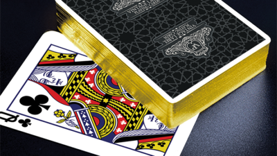 Vintage Label Playing Cards, Gold Gilded Black Edition by Craig Maidment - Image 3