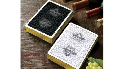 Vintage Label Playing Cards, Gold Gilded Black Edition by Craig Maidment - Image 4