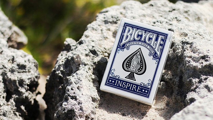 Bicycle Inspire, Blue Playing Cards