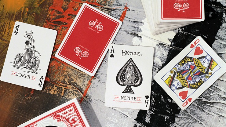 Bicycle Inspire, Red Playing Cards - Image 2