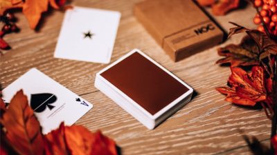 NOC on Wood, Brown Playing Cards - Image 2