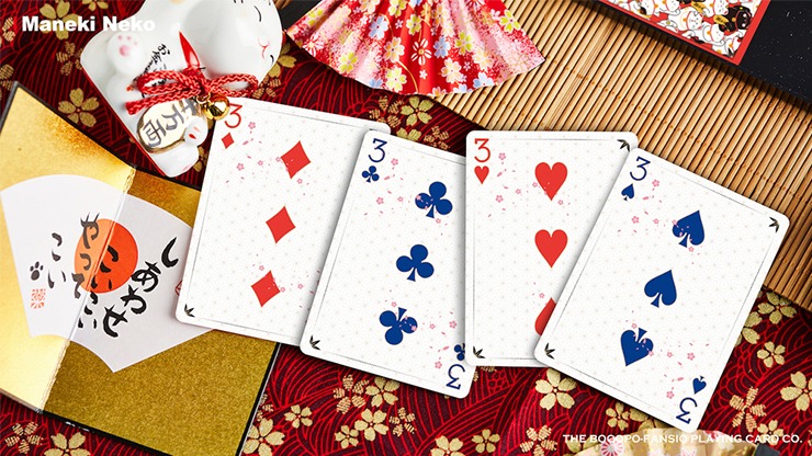 Bicycle Maneki Neko, Red Playing Cards by Bocopo - Image 6