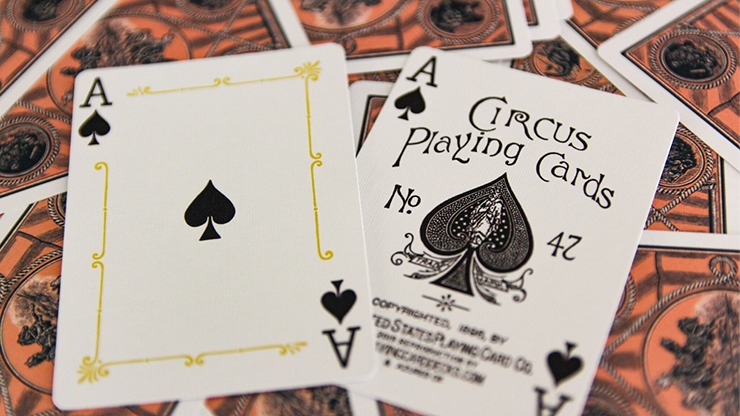 Circus No. 47, Peach Playing Cards - Image 2