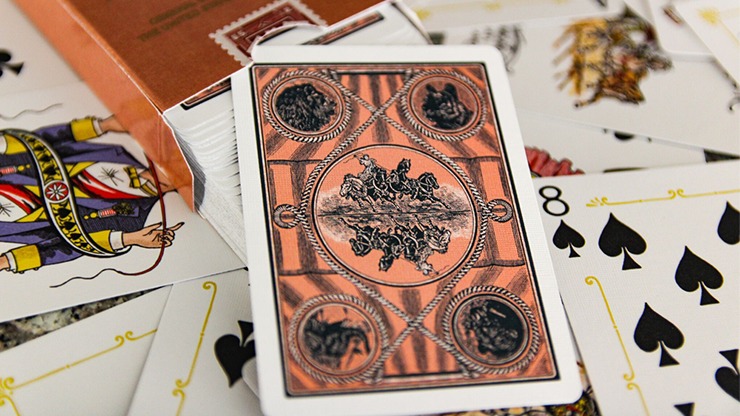 Circus No. 47, Peach Playing Cards - Image 3