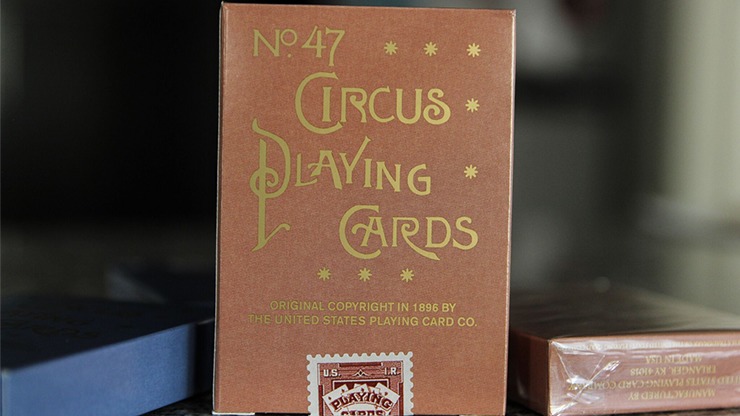 Circus No. 47, Peach Playing Cards