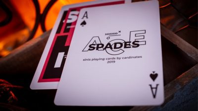 Sinis, Raspberry and Black Playing Cards by Marc Ventosa - Image 2