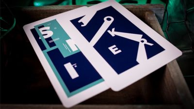 Sinis, Turquoise Playing Cards by Marc Ventosa - Image 2