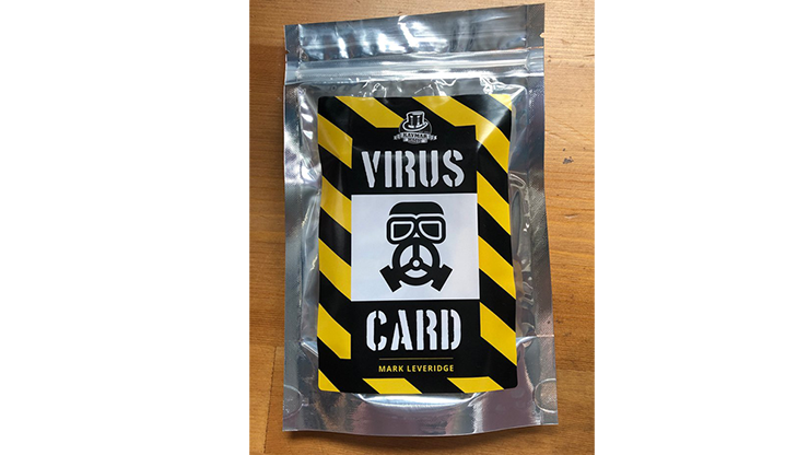 The Virus Card, Gimmicks and Online Instructions by Mark Leveridge and Kaymar Magic