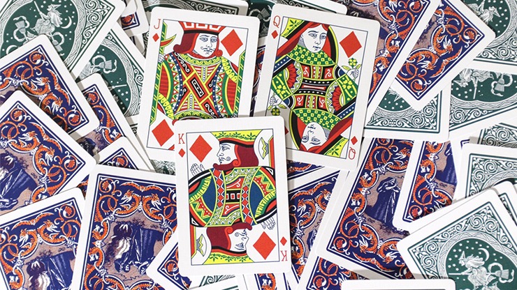 Limited Edition Ye Witches' Gold Gilded Fortune Cards, 2 Way Back, RED BOX - Image 5