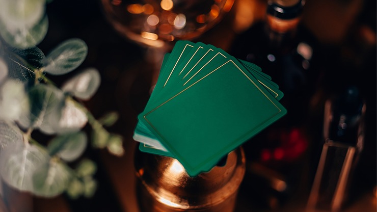 NOC Out: Green and Gold Playing Cards - Image 5