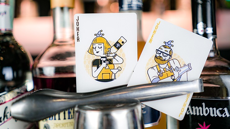 Nightclub Champagne Edition Playing Cards by Riffle Shuffle - Image 3