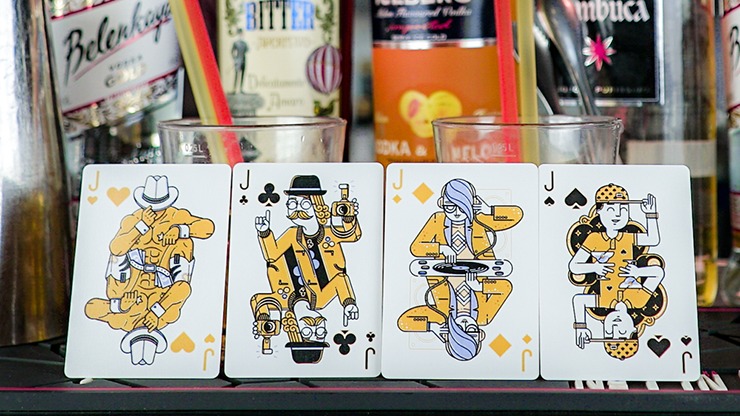 Nightclub Champagne Edition Playing Cards by Riffle Shuffle - Image 4