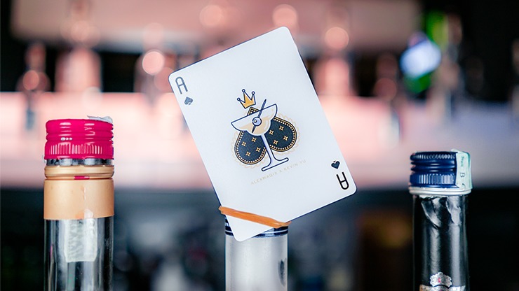 Nightclub Champagne Edition Playing Cards by Riffle Shuffle - Image 6
