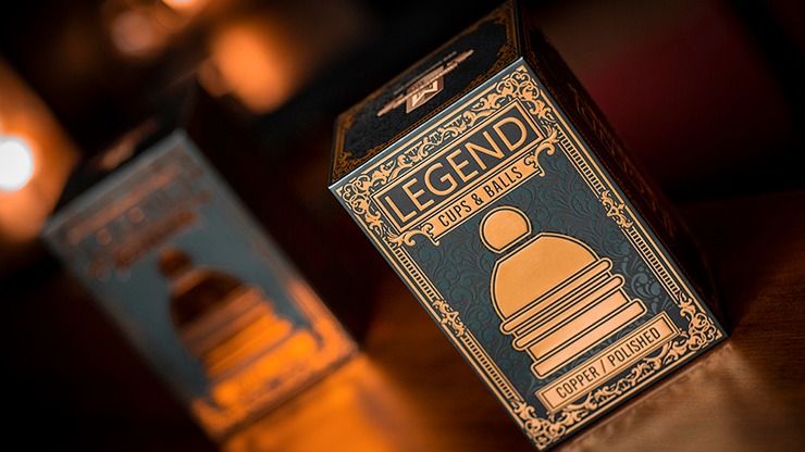 LEGEND Cups and Balls, Copper/Polished by Murphy's Magic