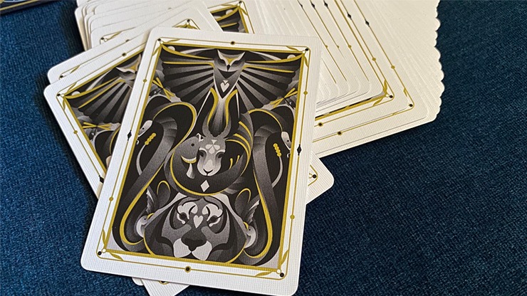 5th Kingdom Semi-Transformation, Artist Standard Edition Black 1 Way Playing Cards - Image 2