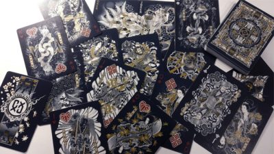 Sumi Kitsune Myth Maker, Blue Playing Cards by Card Experiment - Image 3