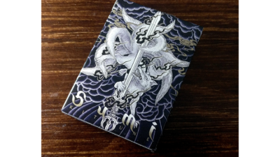 Sumi Kitsune Myth Maker, Blue Playing Cards by Card Experiment