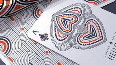 Hello Tiki, White Playing Cards - Image 5