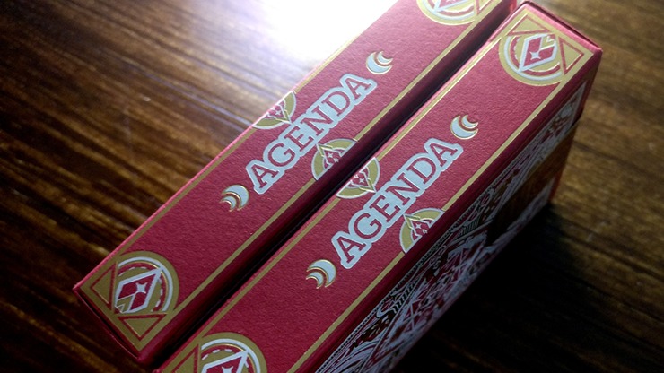 Agenda Red Premium Edition Playing Cards - Image 3