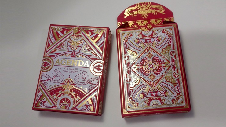 Agenda Red Premium Edition Playing Cards - Image 4