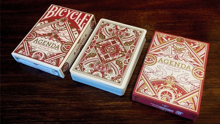 Agenda Red Premium Edition Playing Cards - Image 6