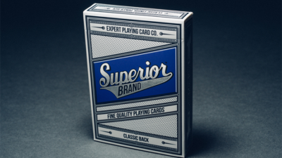 Superior, Blue Playing Cards by Expert Card Magic Co
