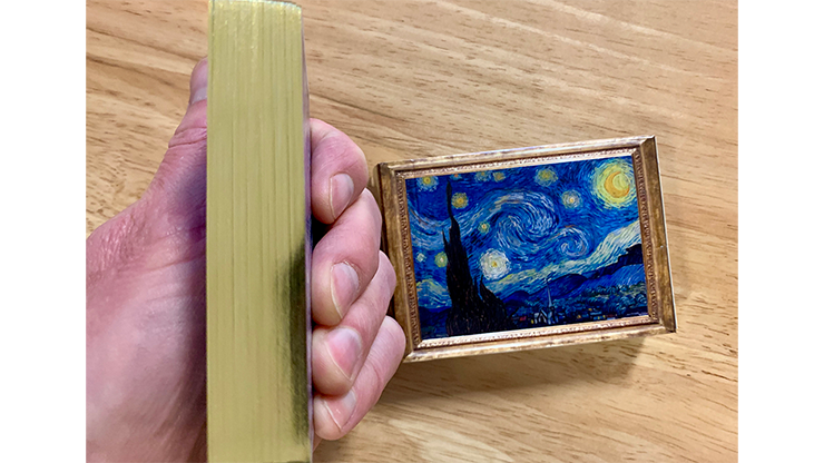 Limited Edition Gilded Vincent van Gough The Starry Night Playing Cards - Image 4