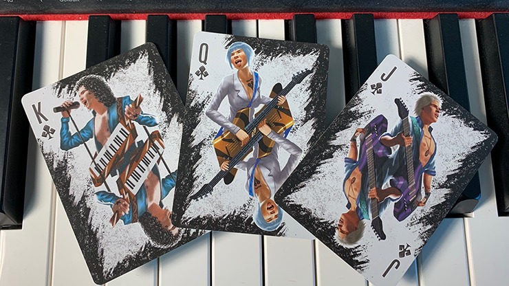 Bicycle Gilded Rock & Roll Playing Cards - Image 5