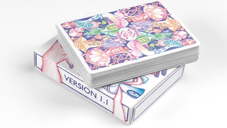 Red Fox Playing Cards, Purple - Image 2