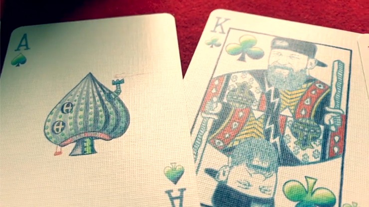 Red Fox Playing Cards, Purple - Image 5