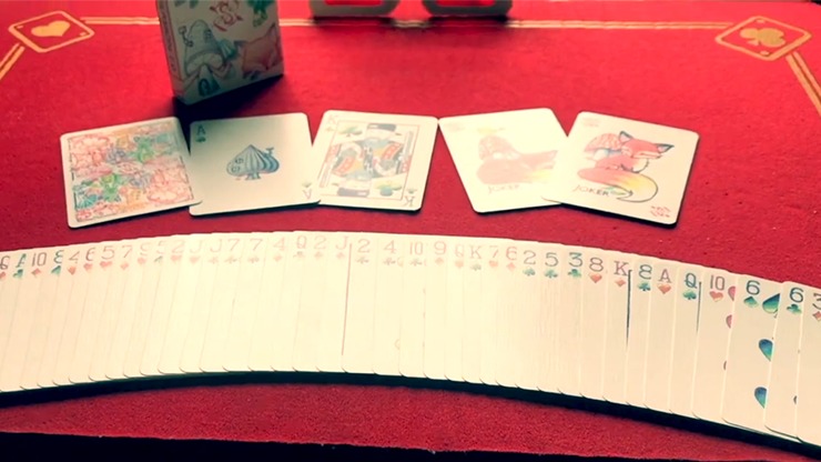 Red Fox Playing Cards, Purple - Image 6