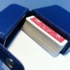 MAZE Leather Card Case, Blue by Bond Lee - Image 6