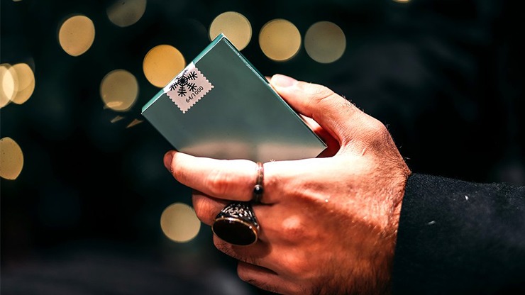 Winter NOC Survival Green, Metallic Green Numbered Seal Playing Cards - Image 4