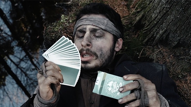 Winter NOC Survival Green, Metallic Green Numbered Seal Playing Cards - Image 6