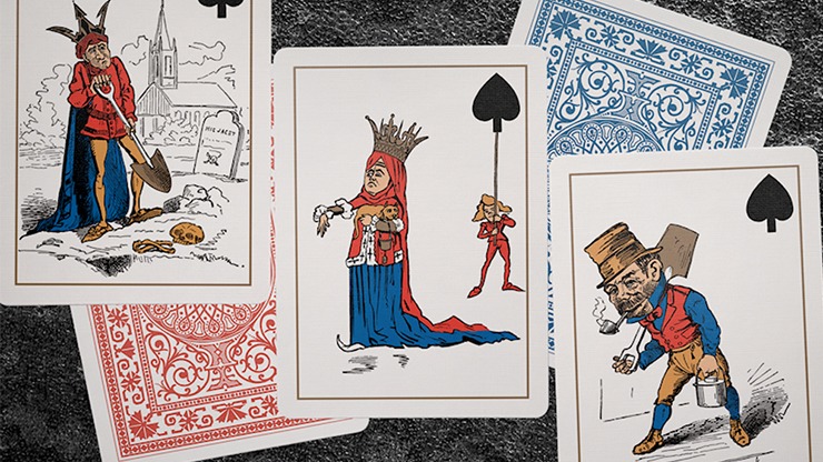 Eclipse Comic, Red Vintage Transformation Playing Cards - Image 3
